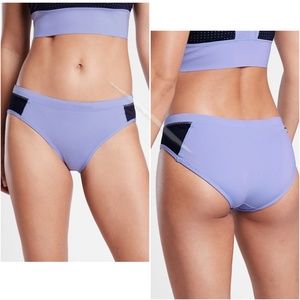 ATHLETA CROSS TRAIN BIKINI BOTTOM Periwinkle/ Blue